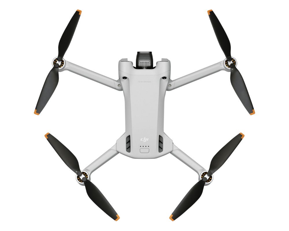 Drone DJI Mini 3 Pro visto de cima