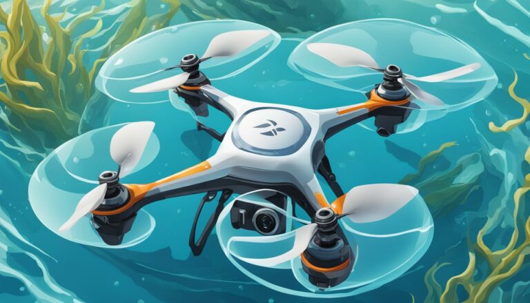 O que fazer se o drone cair na água?